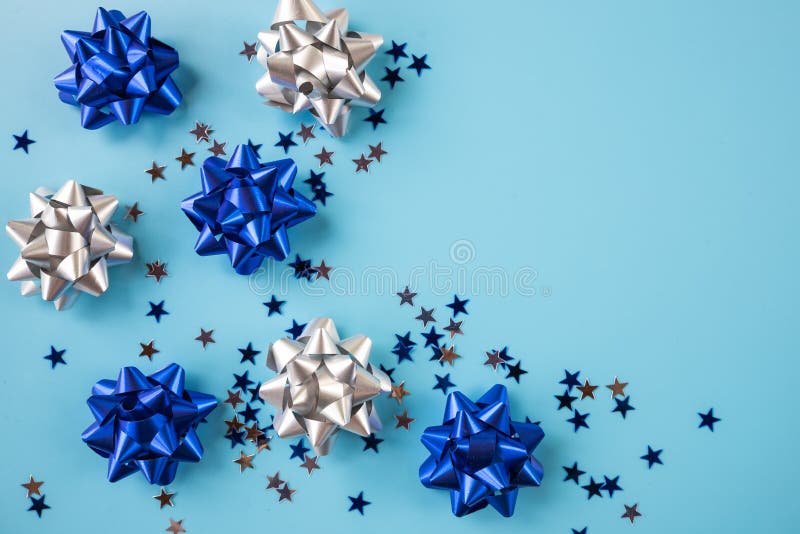 Seamless regular creative pattern with shiny bow from bright ribbon with dark shadow on pink paper. Seamless bow stock images, royalty-free photos and pictures