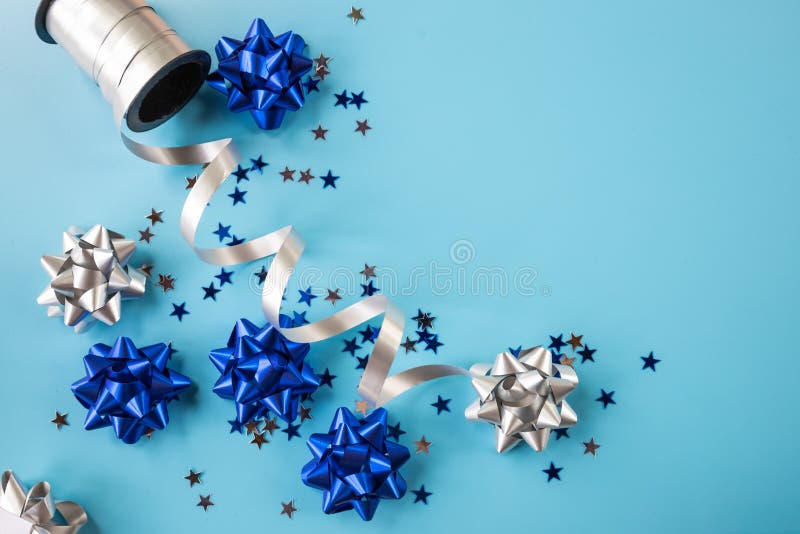 Seamless regular creative pattern with shiny bow from bright ribbon with dark shadow on pink paper. Seamless bow stock images, royalty-free photos and pictures