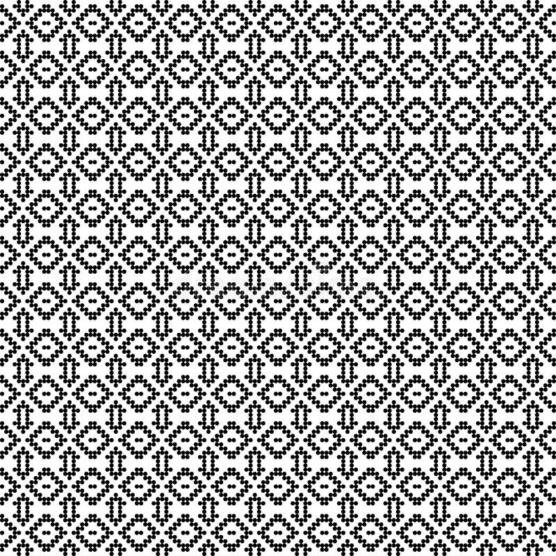 Seamless Repeatable Abstract Geometric Pattern vector illustration