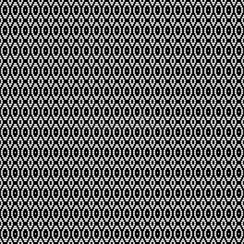 Seamless Repeatable Abstract Geometric Pattern stock illustration