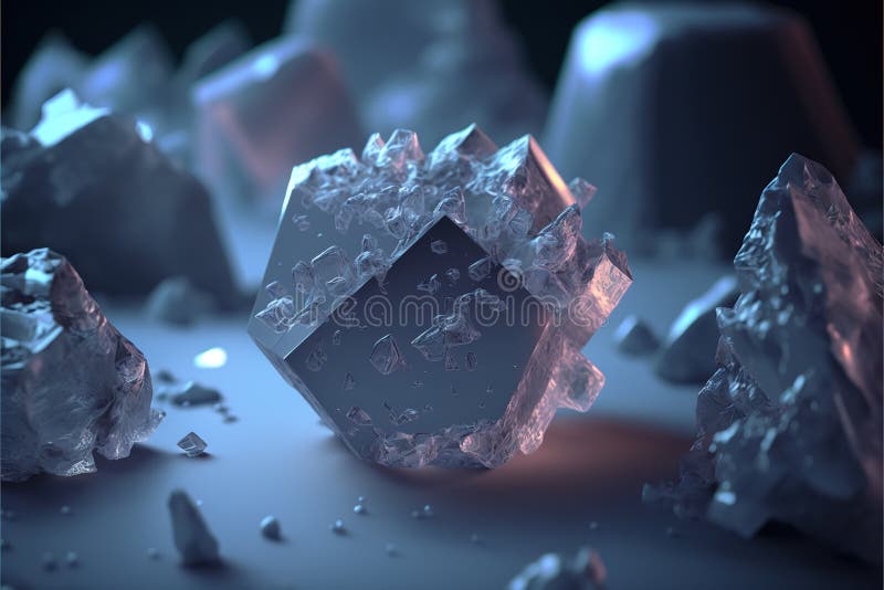 Seamless Repeatable Ice Texture, Hyper Realistic by AI Generated Stock ...