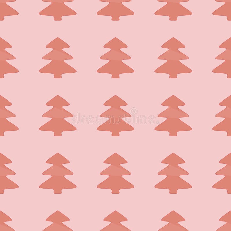 Seamless Repeating Image of a Christmas Tree. Repeating Patterns with