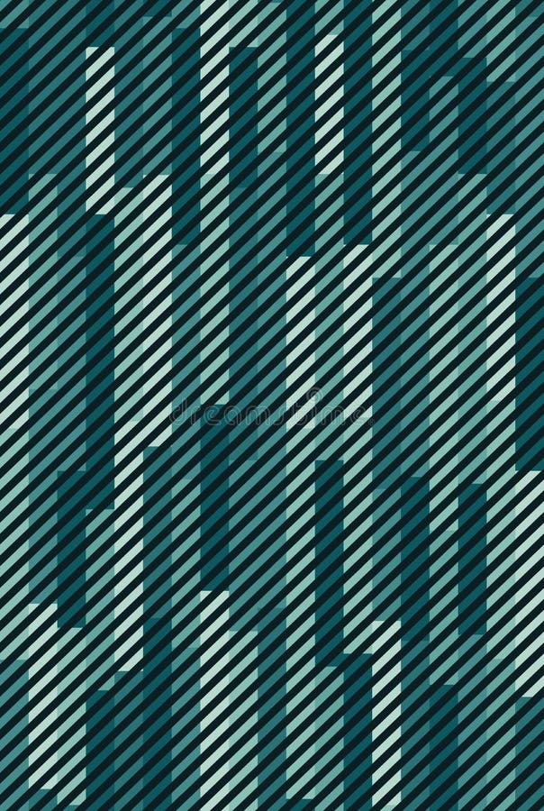Seamless Repeating Pattern of Stripes Stock Illustration Illustration