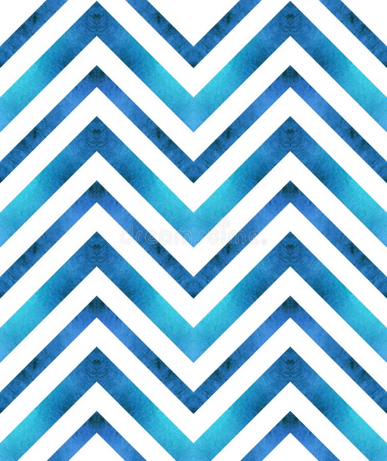 Seamless retro geometric pattern with zigzag lines.