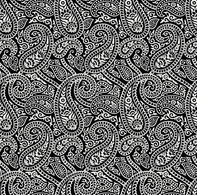 Paisley silver wallpaper stock vector. Illustration of pattern 32385592