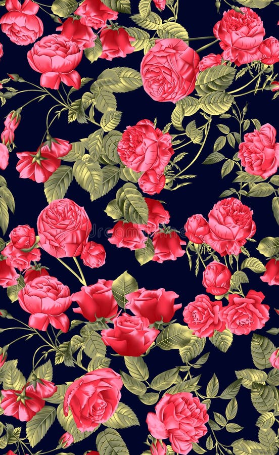 Rose Flower Kurti Color Pattern Image Digital Colorful Graphics Cute ...