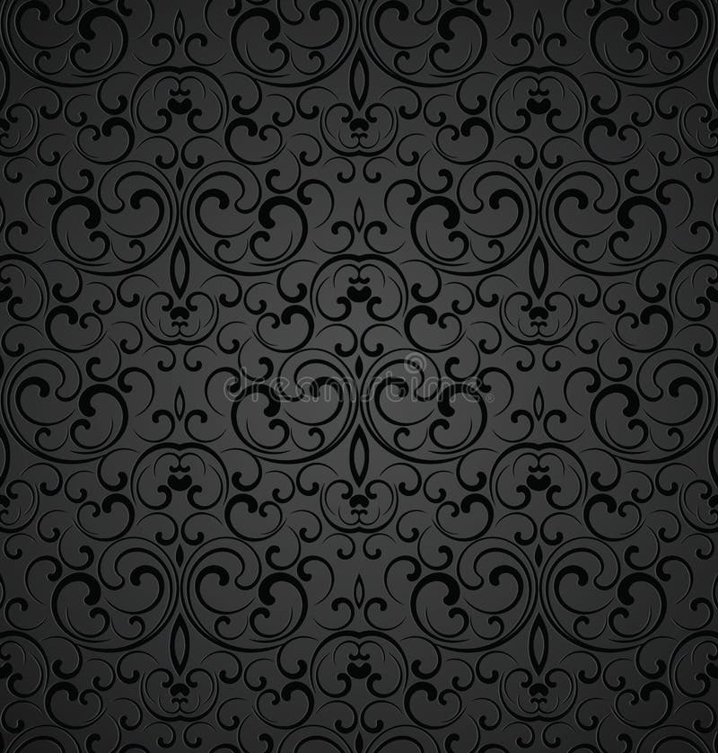 Seamless Royal Vector Wallpaper Stock Vector Illustration of rich, luxury 36090017