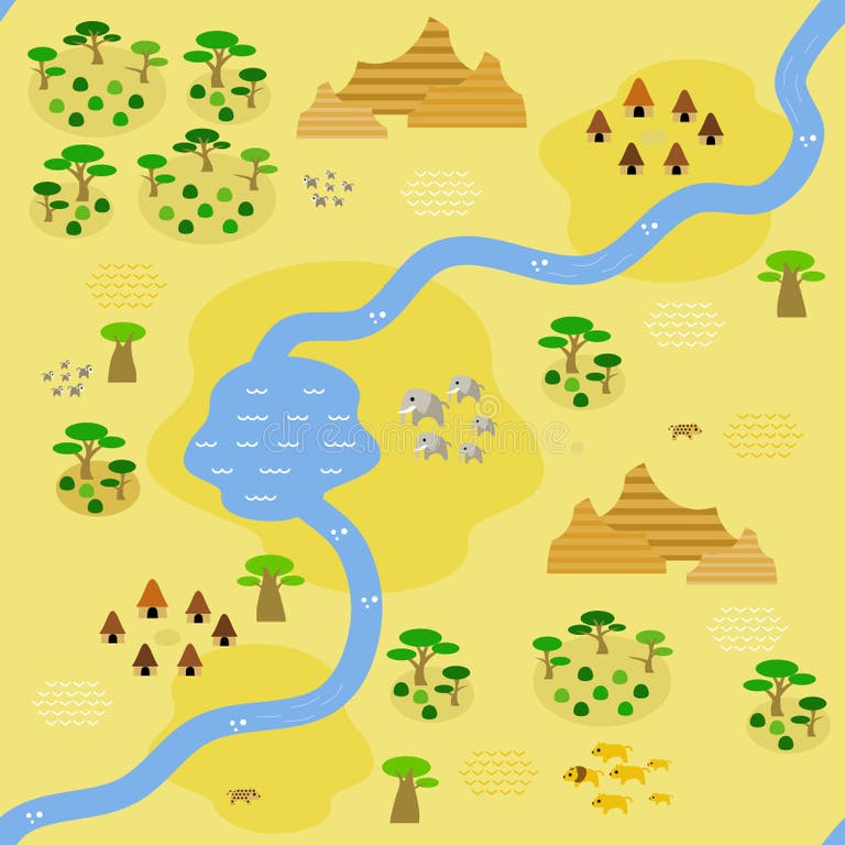 Savannah Rock Stock Illustrations – 863 Savannah Rock Stock