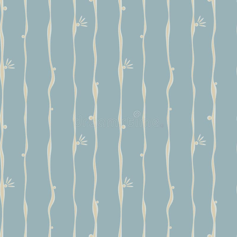Seamless serene winter vector illustration