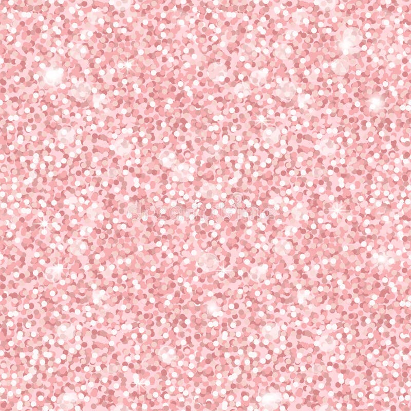 Seamless Shiny Glitter Pattern for Holiday, Wedding. Texture with Pink ...