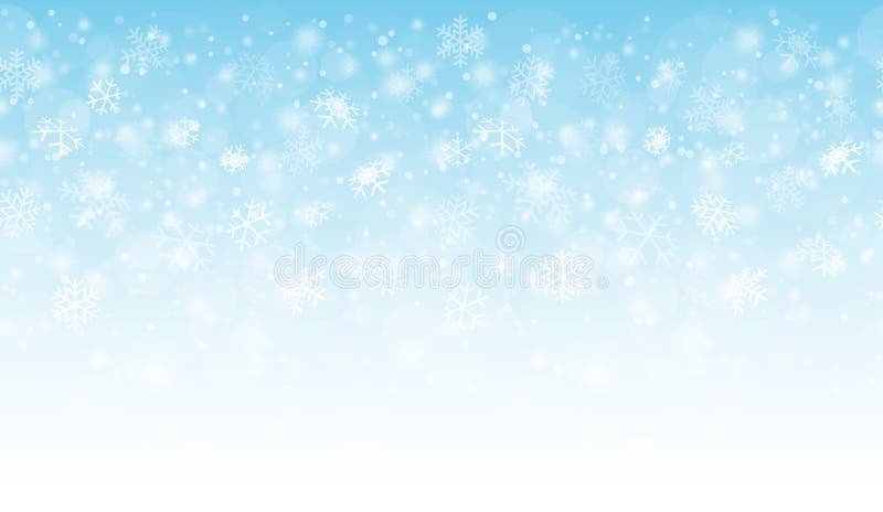 seamless snow fall background