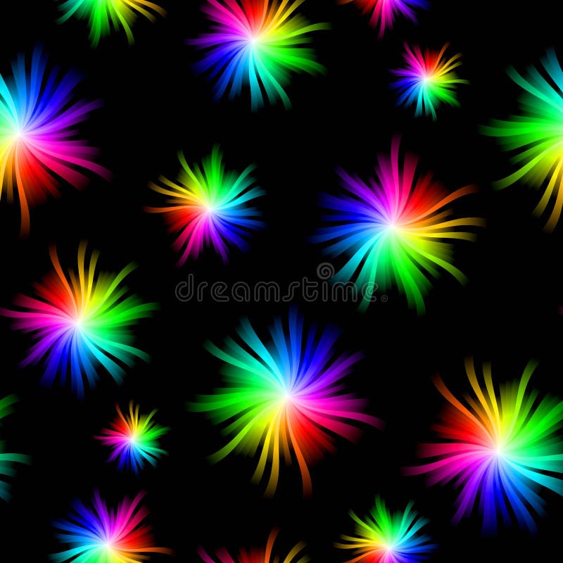 Seamless Spectrum Burst Pattern