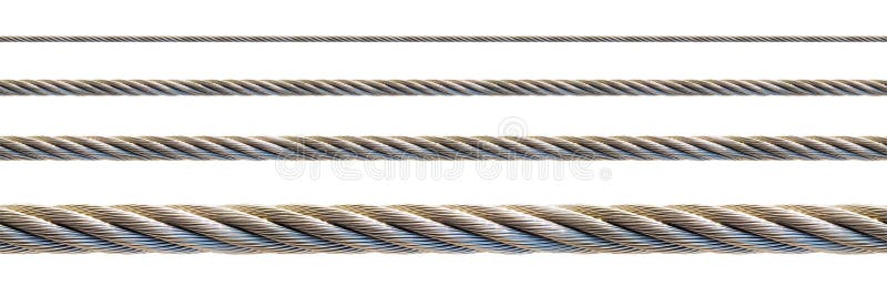 Seamless steel cable.