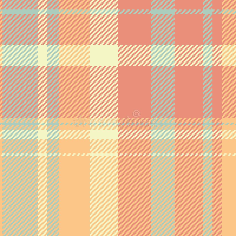 Seamless tartan pattern. A cozy, pastel, and classic design perfect for backgrounds, textiles, or creating a warm, inviting royalty free illustration