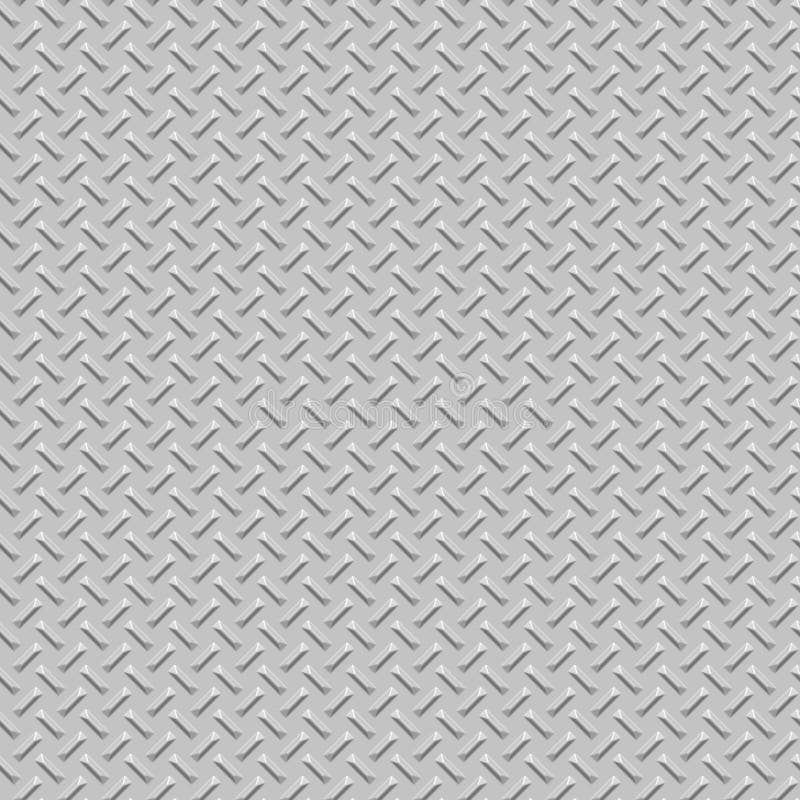 seamless textur för diamantmetallplatta royaltyfri illustrationer seamless textur för diamantmetallplatta royaltyfri illustrationer