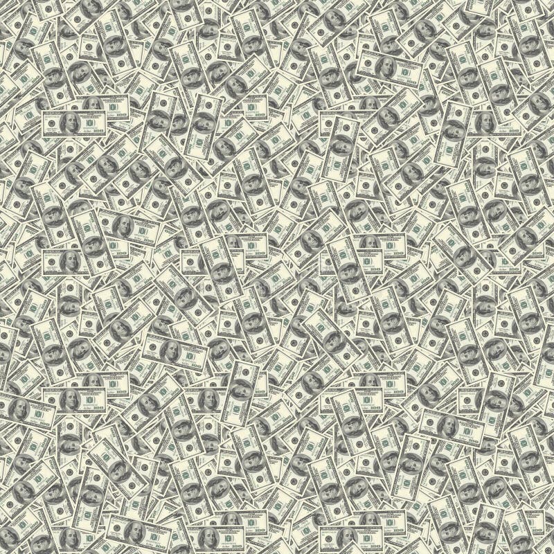 Seamless texture of  bills