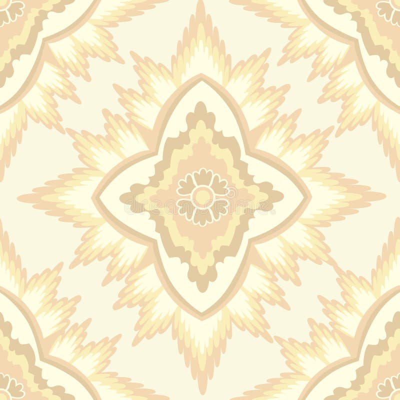 Seamless texture with floral ornament