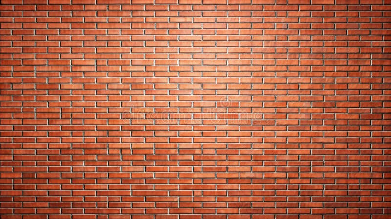 A seamless texture of uniformly arranged red bricks, ideal for backgrounds and design projects, showing a consistent pattern and royalty free illustration
