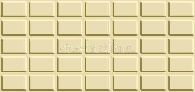 Seamless texture with white chocolate bar.