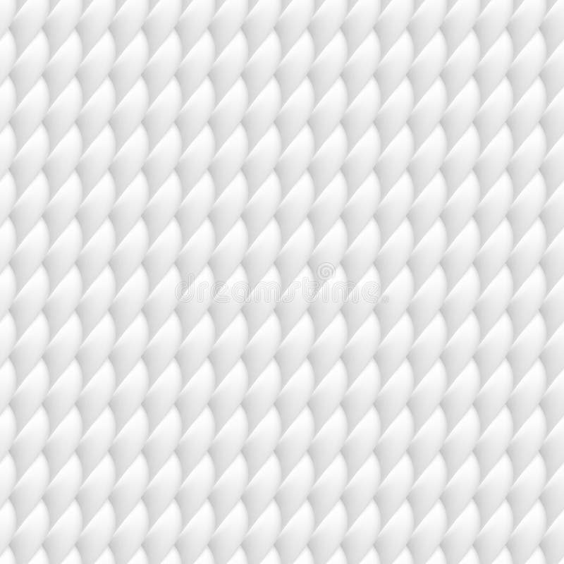 Seamless texture of white fabric. Abstract background in high key. Vector illustration stock illustration
