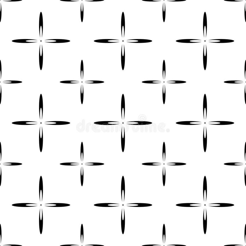 Seamless Thin Flower Pattern Repeated Fabric Textile Tile Interior Design Useable Design stock illustration