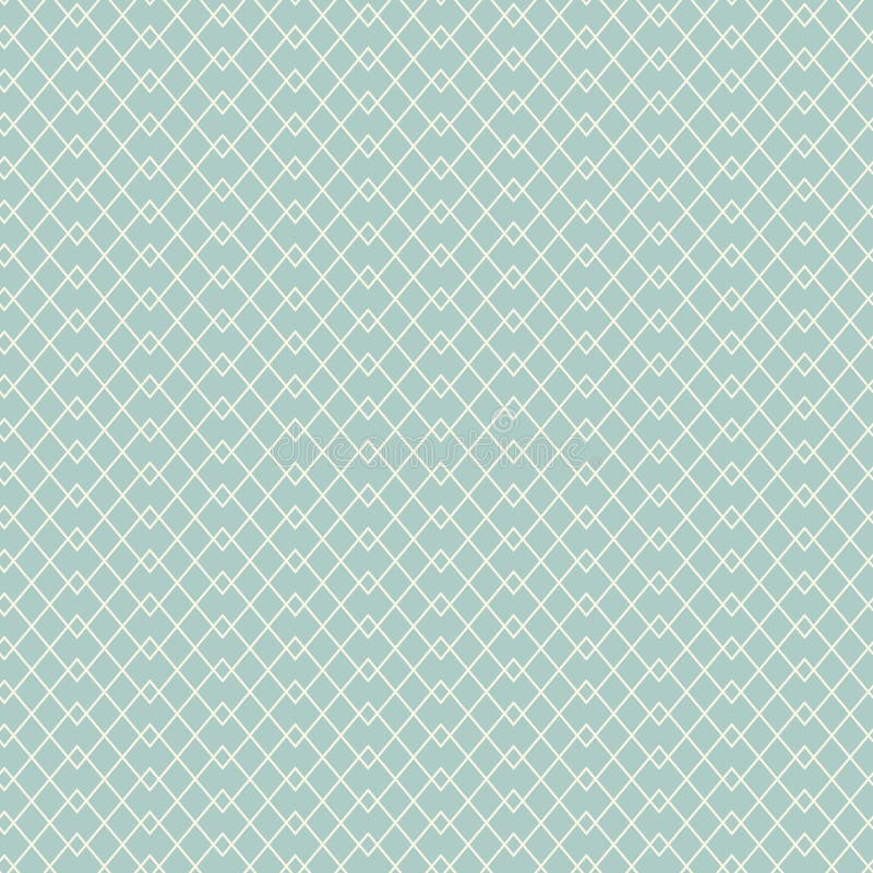 Seamless thin line intersection pattern. stock illustration