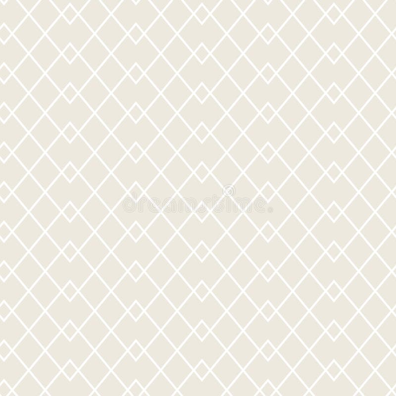 Seamless thin line intersection pattern. stock illustration