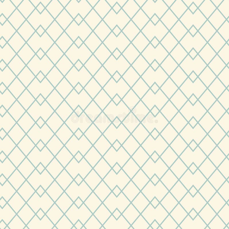 Seamless thin line intersection pattern. royalty free illustration