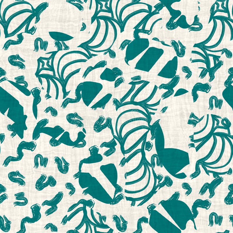 Seamless Two Tone Hand Drawn Brushed Effect Pattern Swatch Stock ...