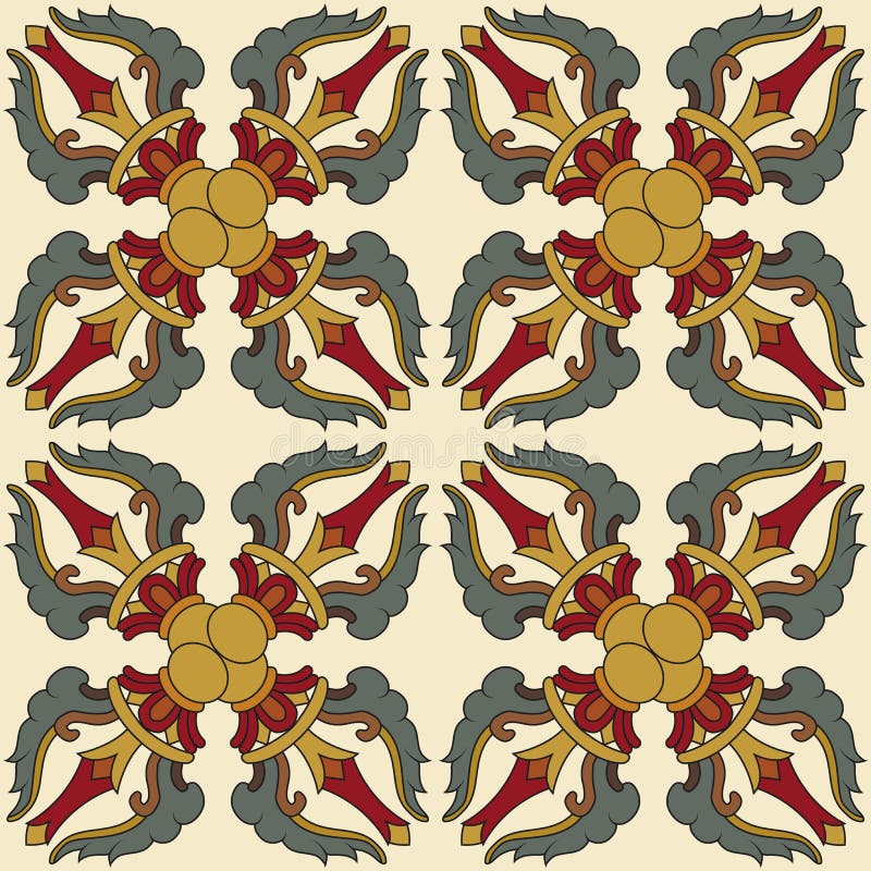 Seamless Vajra pattern