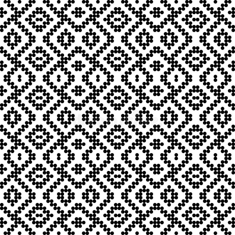 Seamless vector background. Abstract geometric pattern stock illustration