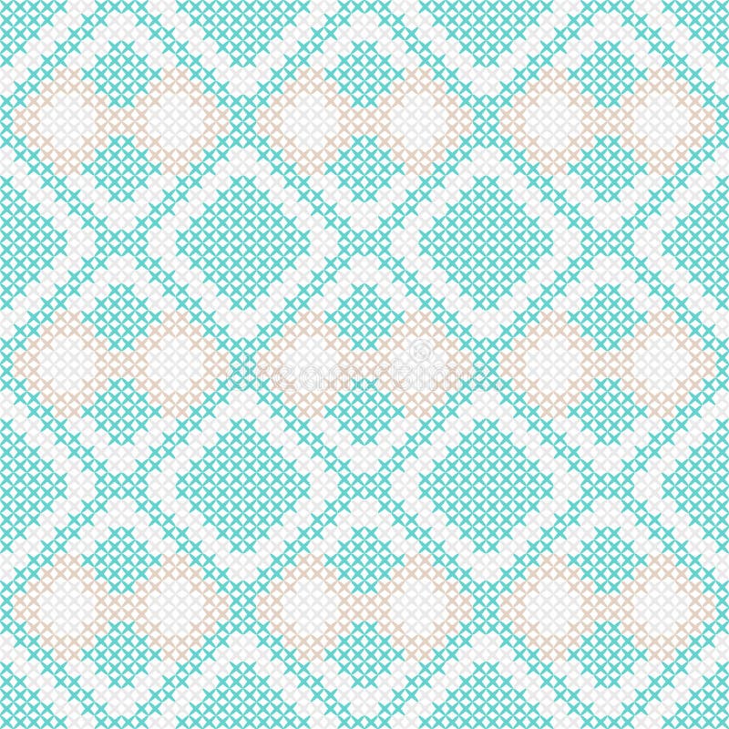Seamless vector background with abstract geometric pattern. royalty free illustration