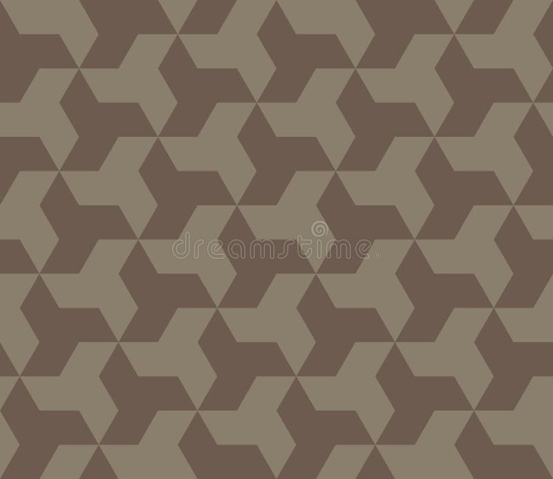 Seamless vector background of stars. Seamless abstract pattern royalty free illustration