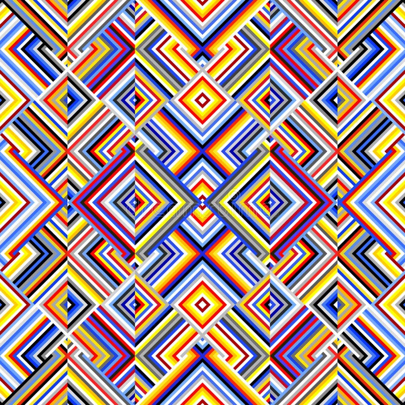 Herringbone Aztec Pattern. Seamless Quilting Design Background. Vector ...