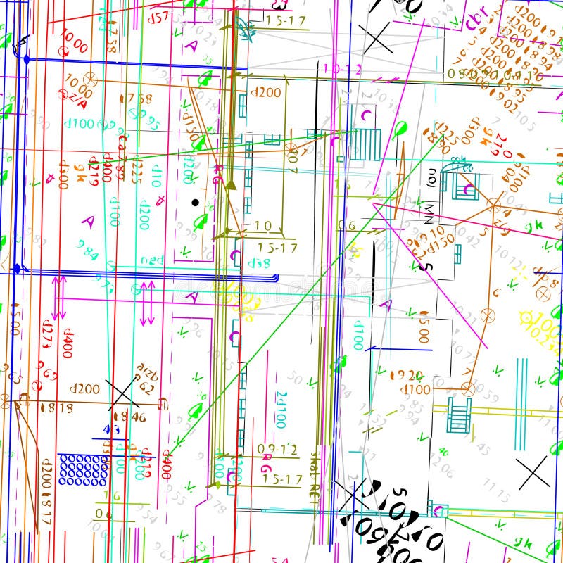 Seamless vector simulating blueprint