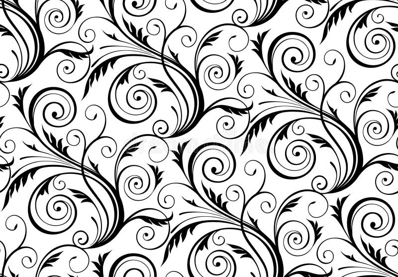 seamless vektor för blom- modell royaltyfri illustrationer seamless vektor för blom- modell royaltyfri illustrationer