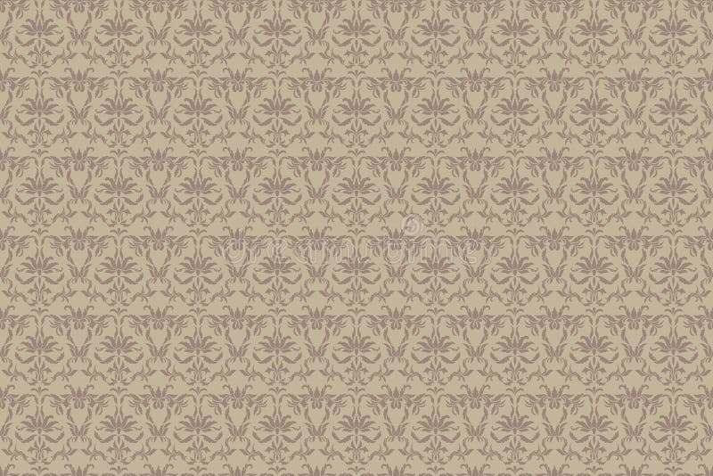 Seamless Victorian Pattern. Background Vintage Wallpaper Stock Vector -  Illustration of lace, style: 154571721