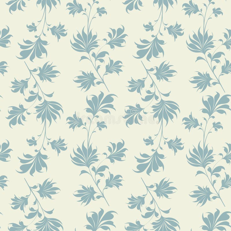 Seamless vintage wallpaper pattern.