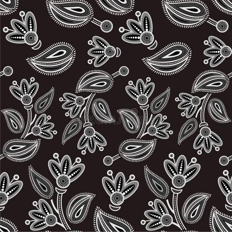 Seamless wallpaper vector illustration