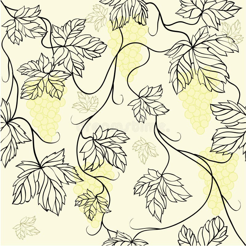 Seamless Wallpaper with floral ornament