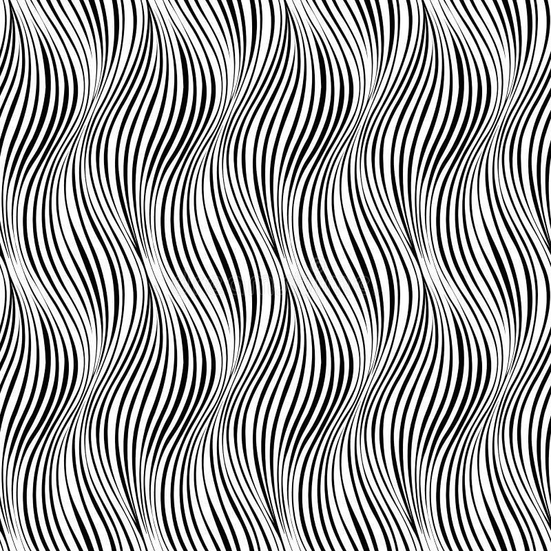 Seamless Wavy Background Texture. Interior Wall or Wallpaper Decoration. 3D Waves or Zig Zag Seamless Pattern Stock Vector - Illustration of space, design: 148109100 Seamless Wavy Background Texture. Interior Wall or Wallpaper Decoration. 3D Waves or Zig Zag Seamless Pattern Stock Vector - Illustration of space, design: 148109100