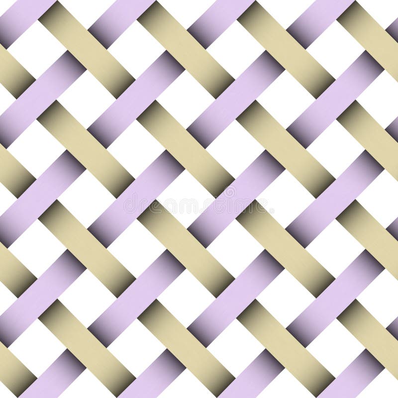 Seamless weaving pattern with clipping patch