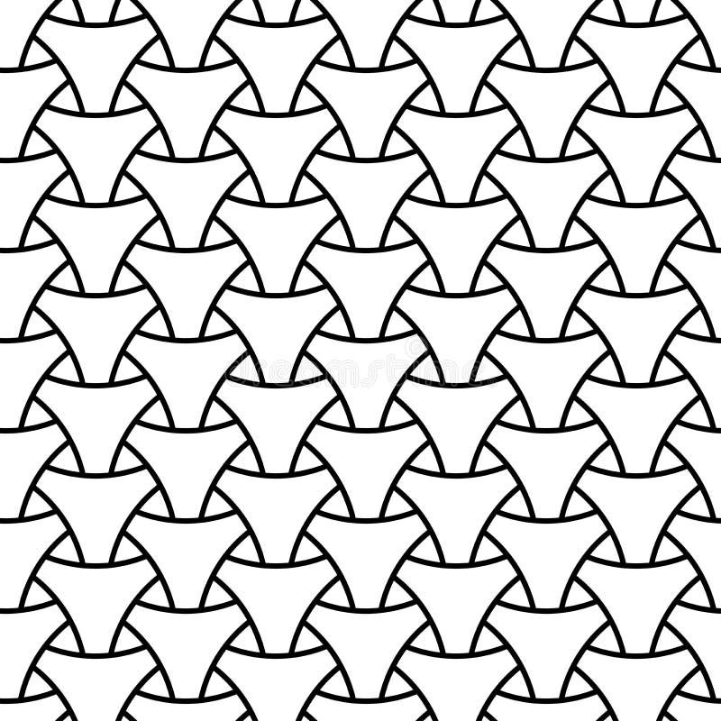 Seamless weaving triangle squama surface pattern royalty free illustration