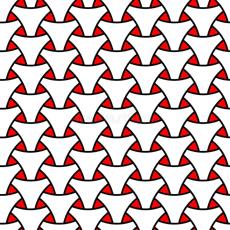 Seamless weaving triangle squama surface pattern stock illustration