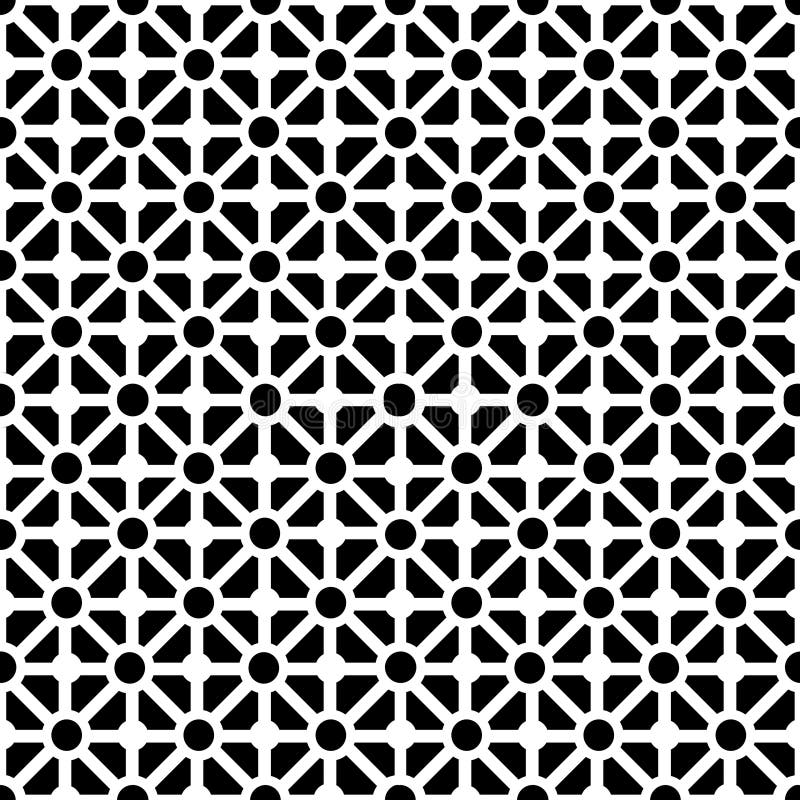 seamless white för svart geometrisk modell stock illustrationer seamless white för svart geometrisk modell stock illustrationer