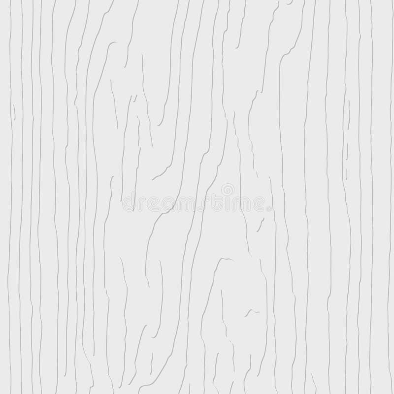 Seamless white wooden pattern. Wood grain texture. Dense lines. Abstract background. Vector