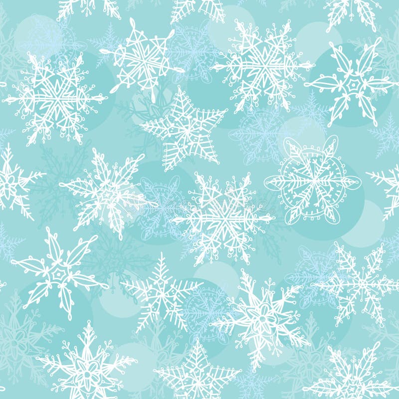 Winter Snowflakes stock illustration. Illustration of illustrations ...