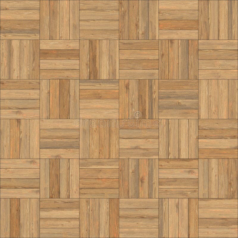 Seamless wood parquet texture chess sand color