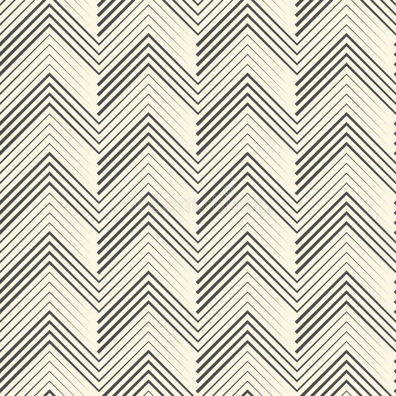 Seamless Zig Zag Pattern Abstract Black And White 