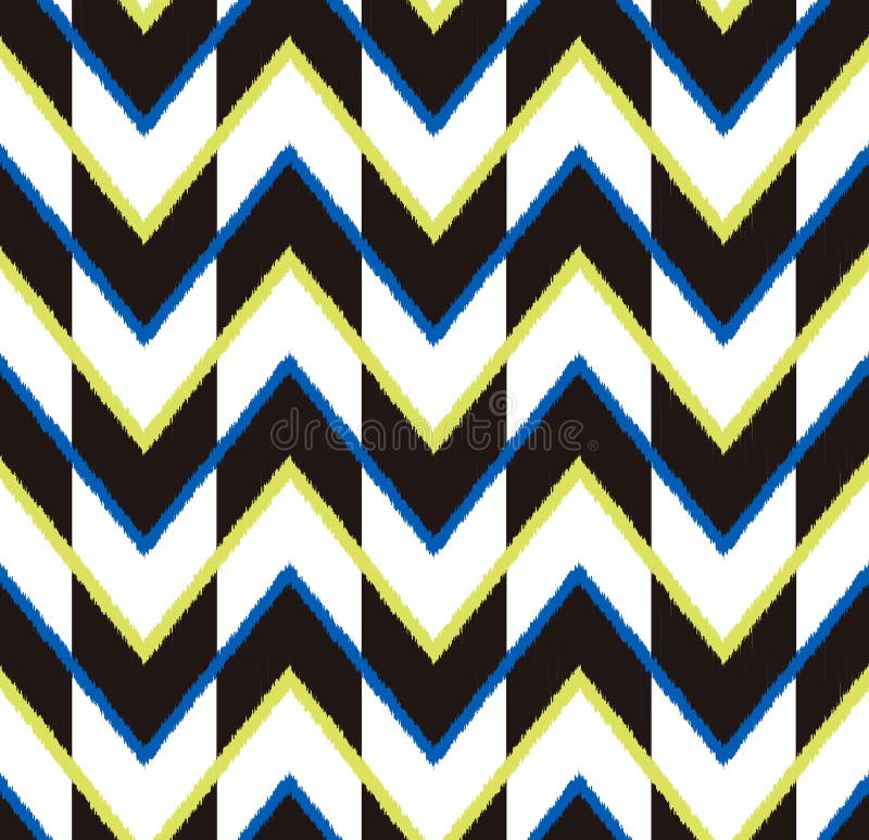 Seamless zig zag pattern